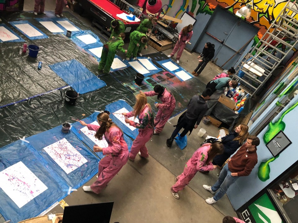 Action Painting Workshop Jongeren